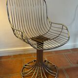 2 Tulip armchairs Gastone Rinaldi style