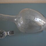 Crystal wine carafe Baccarat Pompadour antique crystal wine decanter