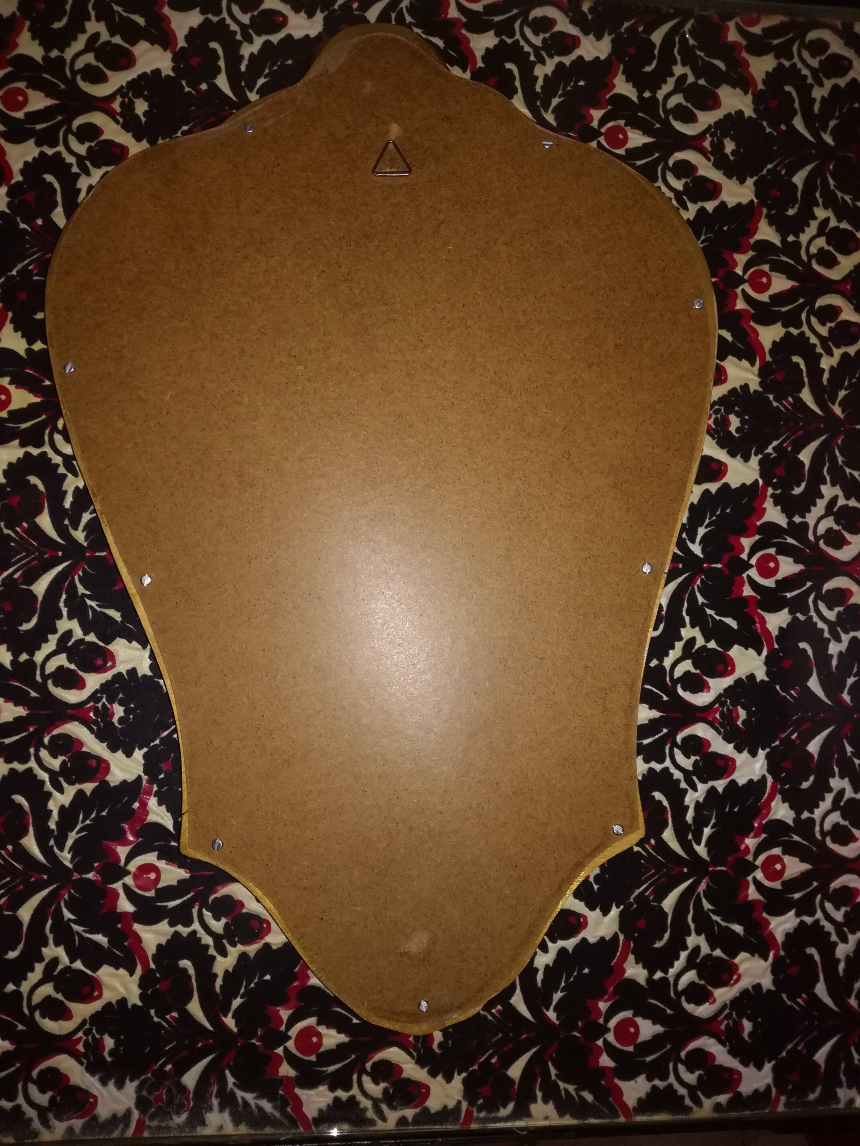 Retro gold mirror 33x50cm