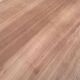 Round extendable dining table stripped in solid cherry wood France 1950