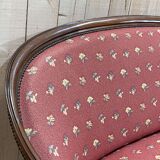 Napoleon III mahogany sofa