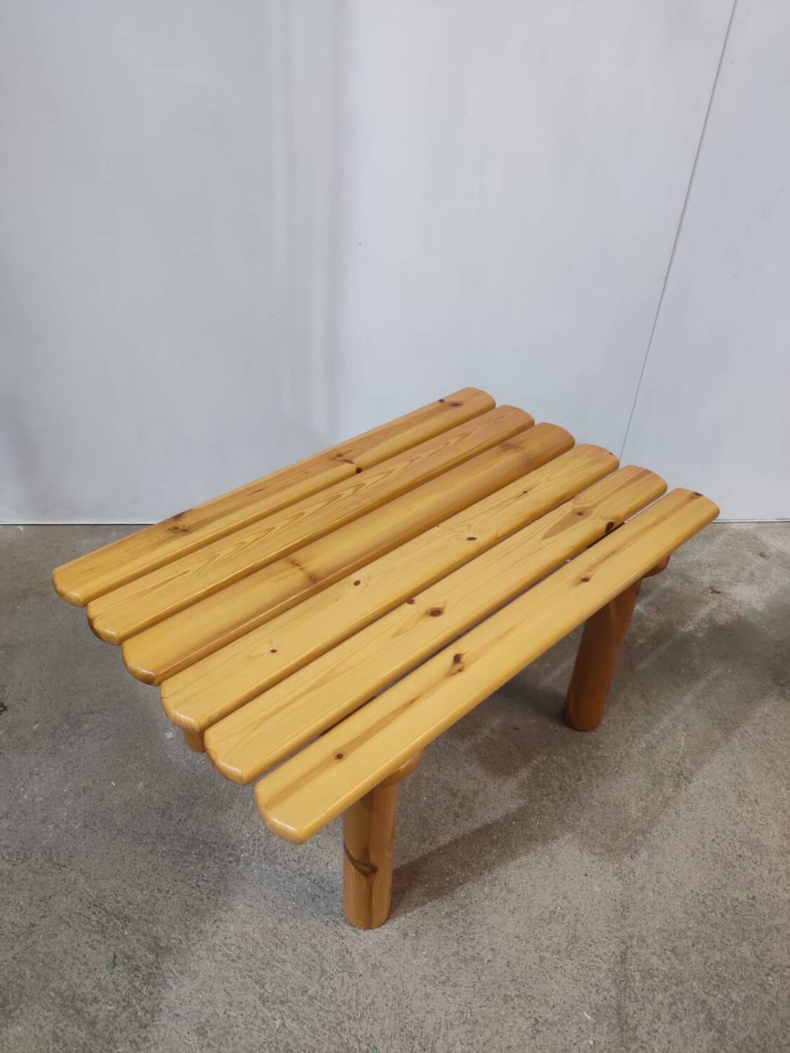 Vintage pine coffee table