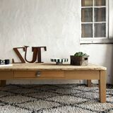 Table basse de ferme, grande taille