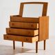 Restored oak dressing table
