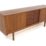 Scandinavian walnut sideboard, Sweden, 1960