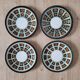 La Redoute x Selency set of 4 Bernadette dessert plates