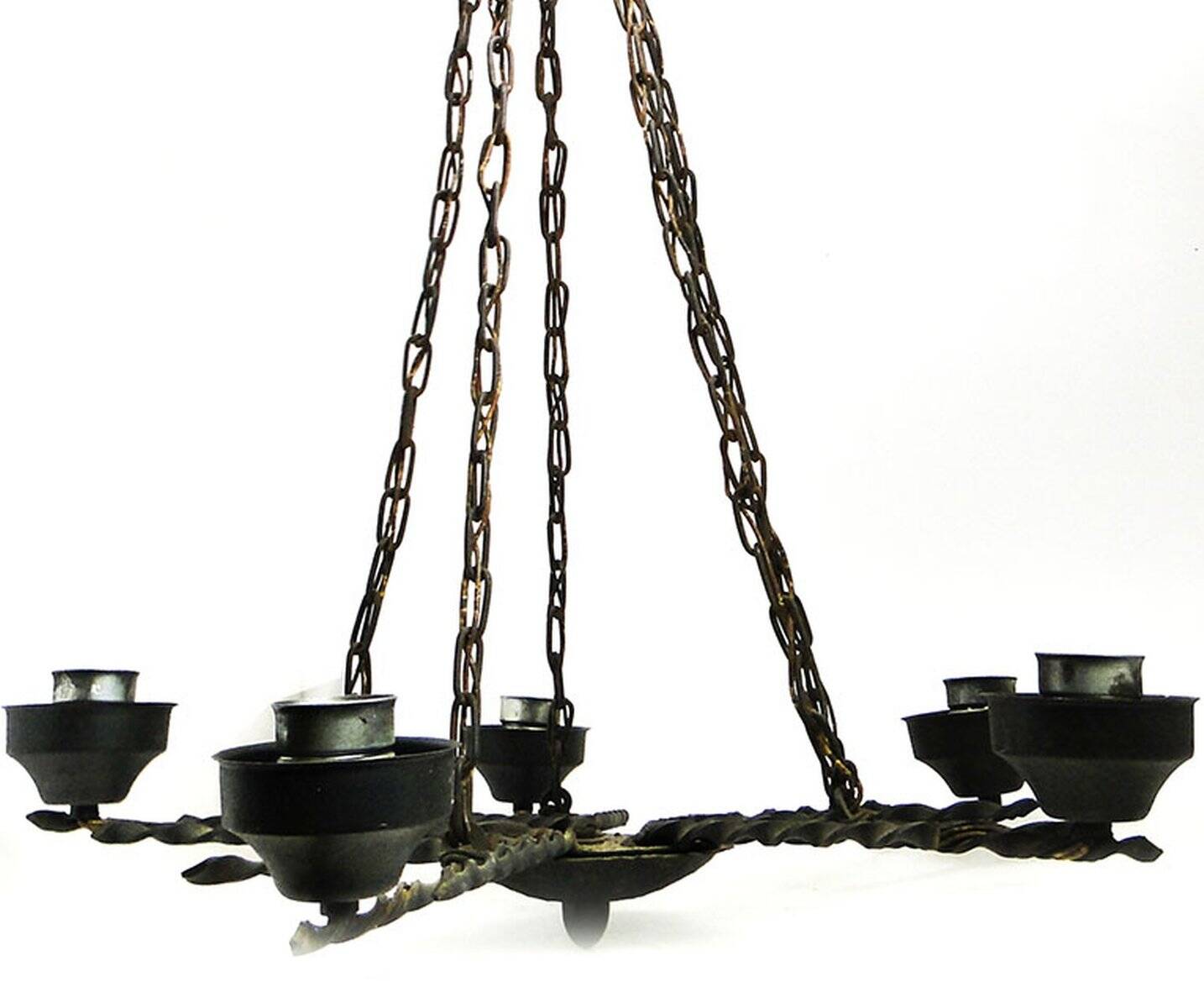 Mid-century chandelier, Poland, 1970s