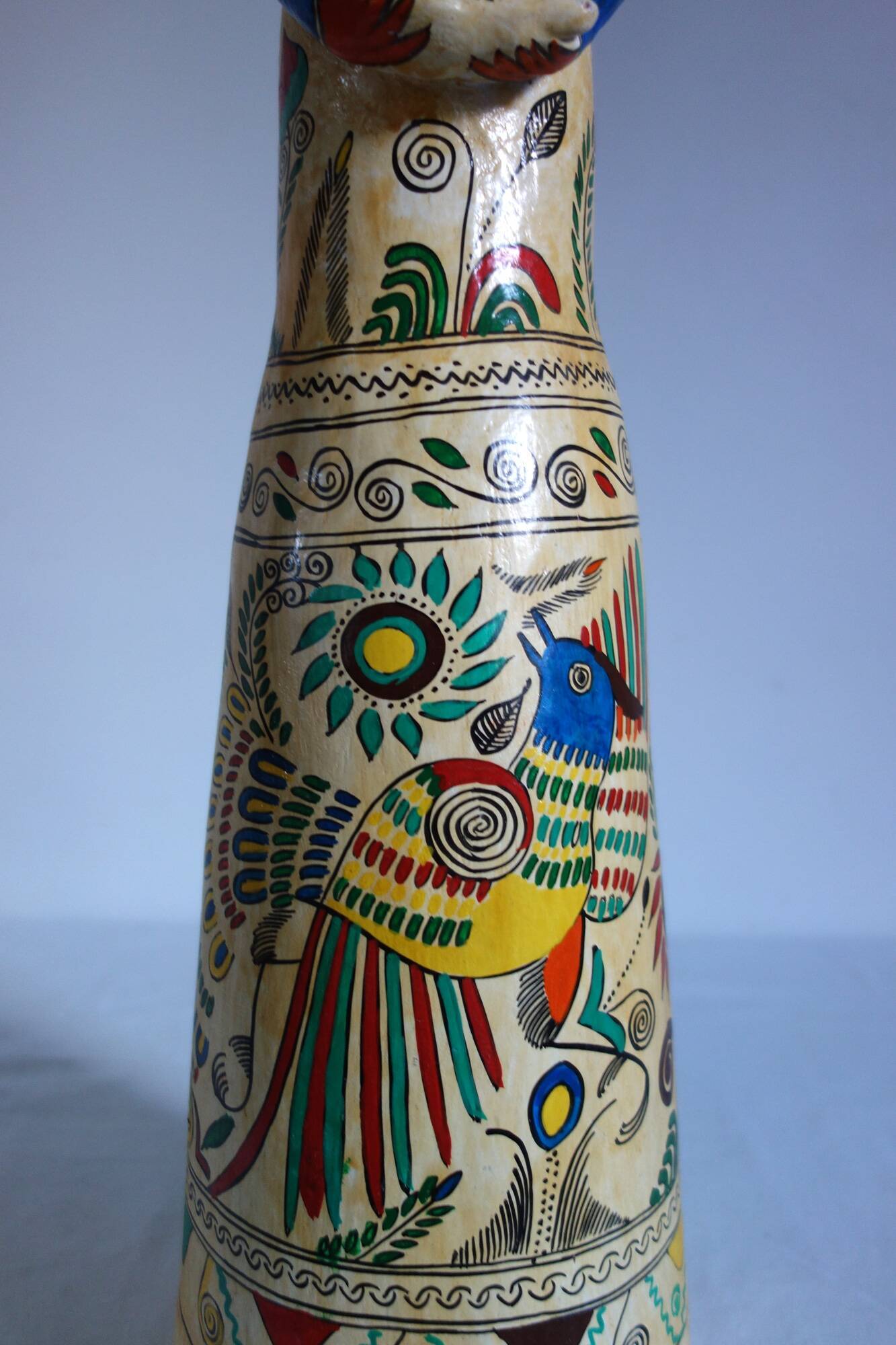 Large vintage ceramic sculpture, Tonala, Mexico