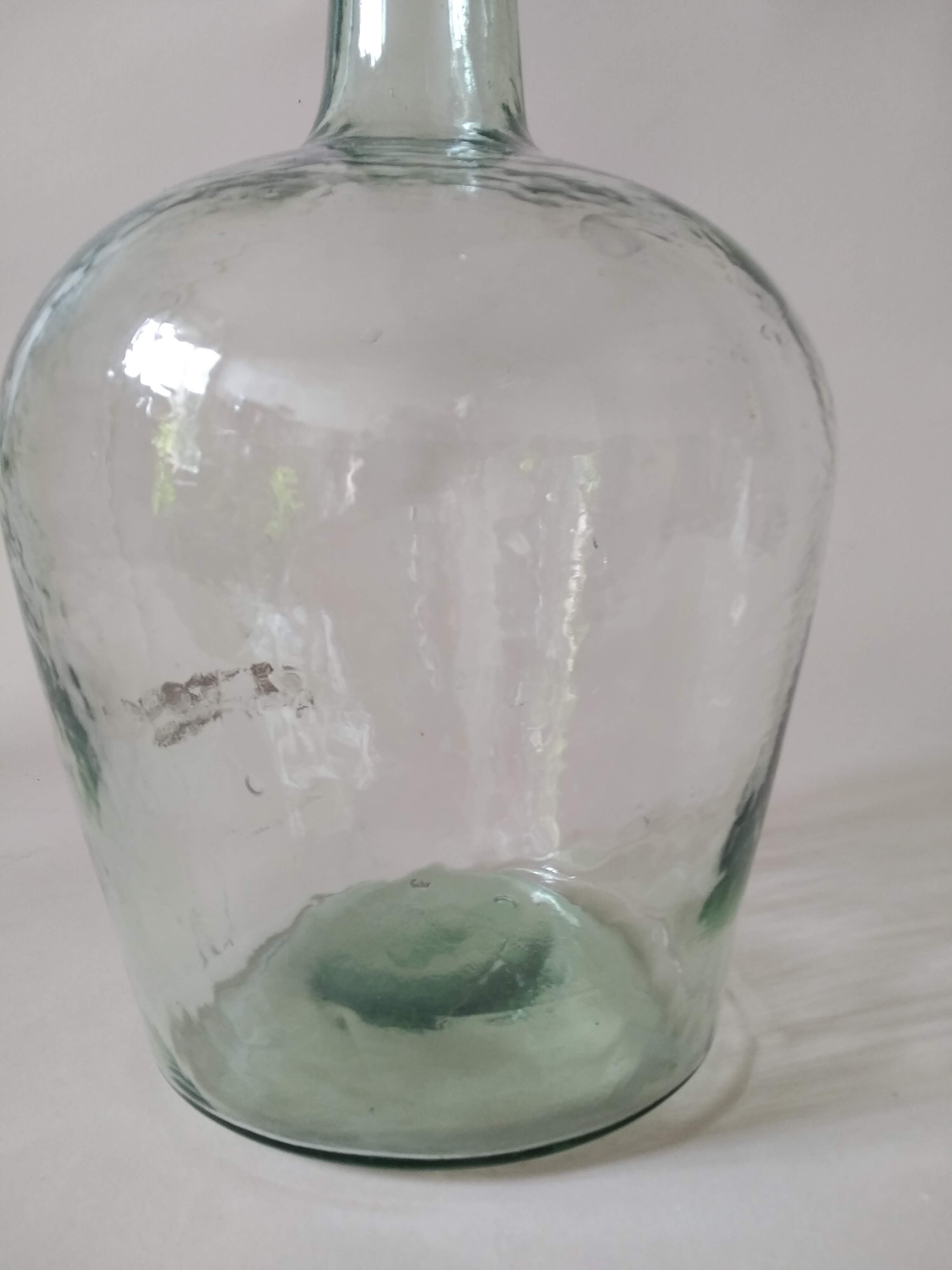 Dame-jeanne 4 litres vert clair