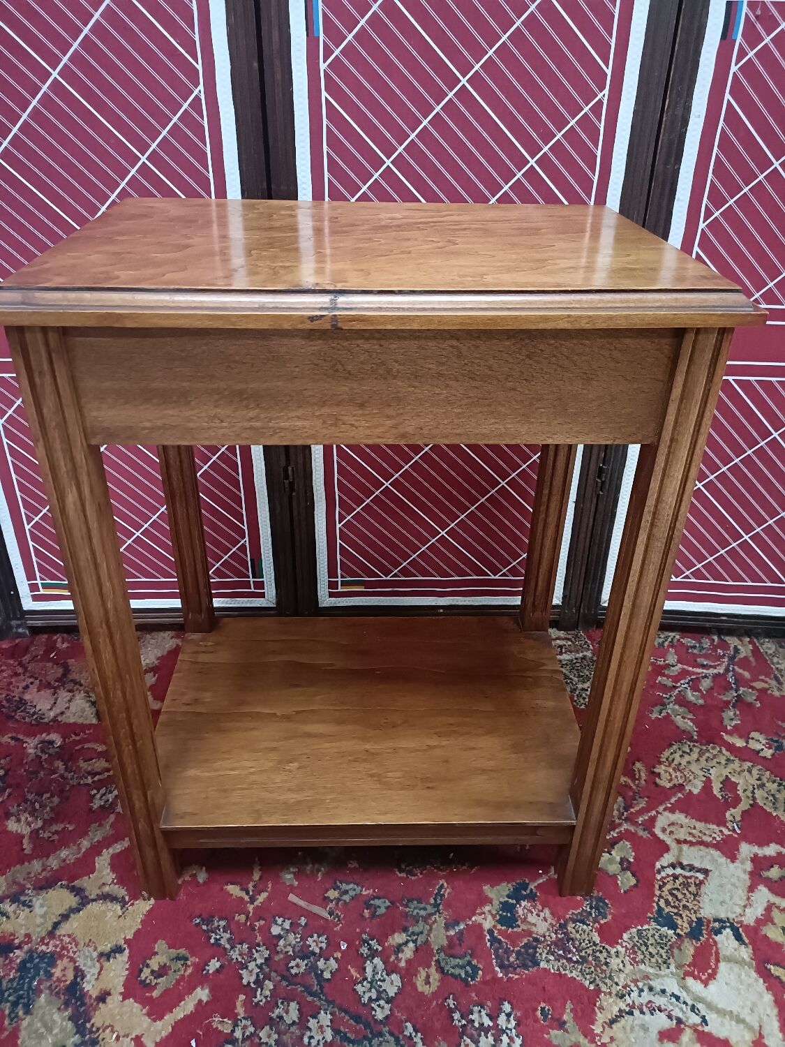 Art-deco bedside table, vintage, made in France
