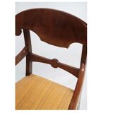Paire de fauteuils en acajou 1860