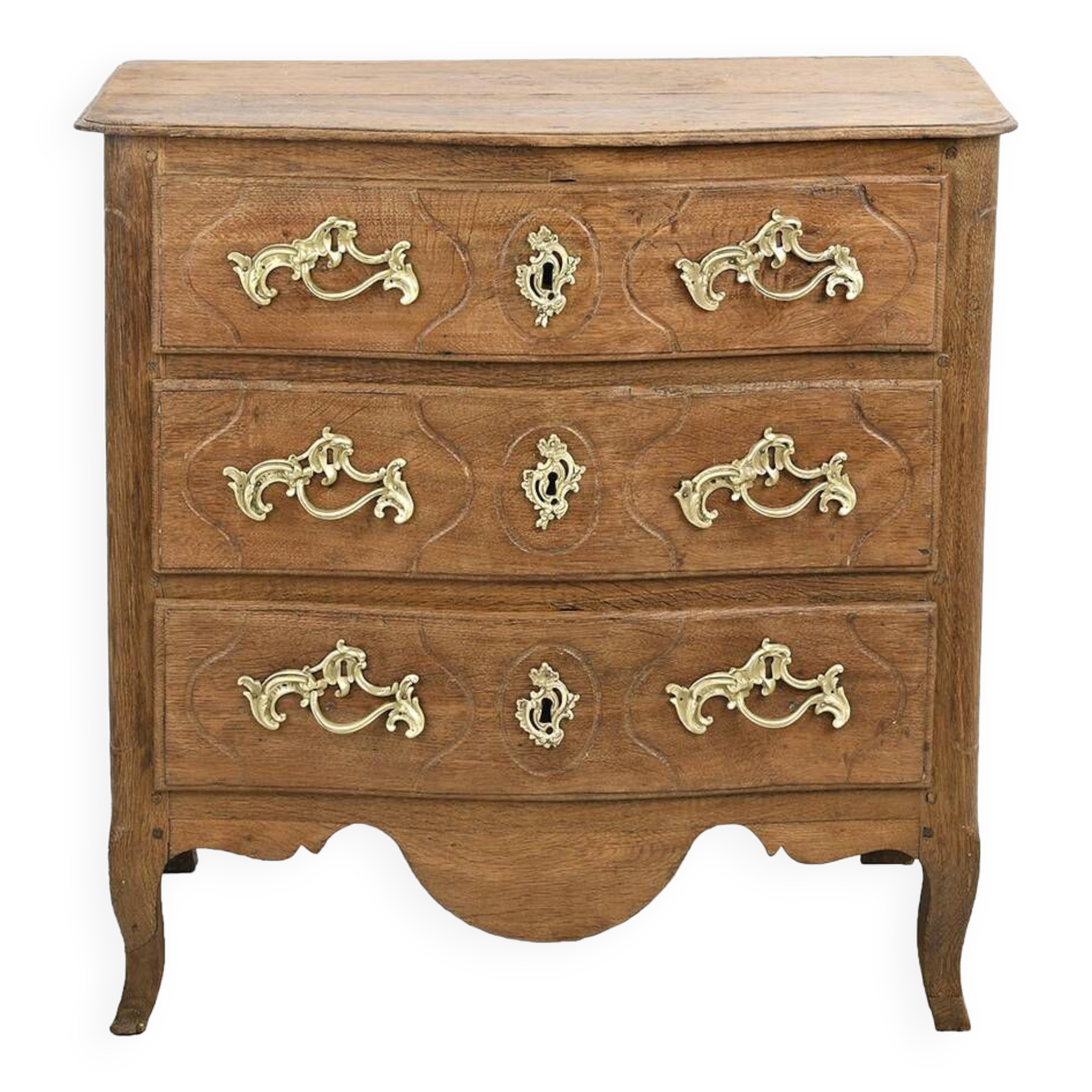 Commode Louis XV en Bois Massif