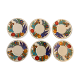 6 plates or under cups Villeroy and Boch, Acapulco model