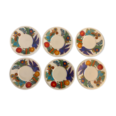 6 plates or under cups Villeroy and Boch, Acapulco model