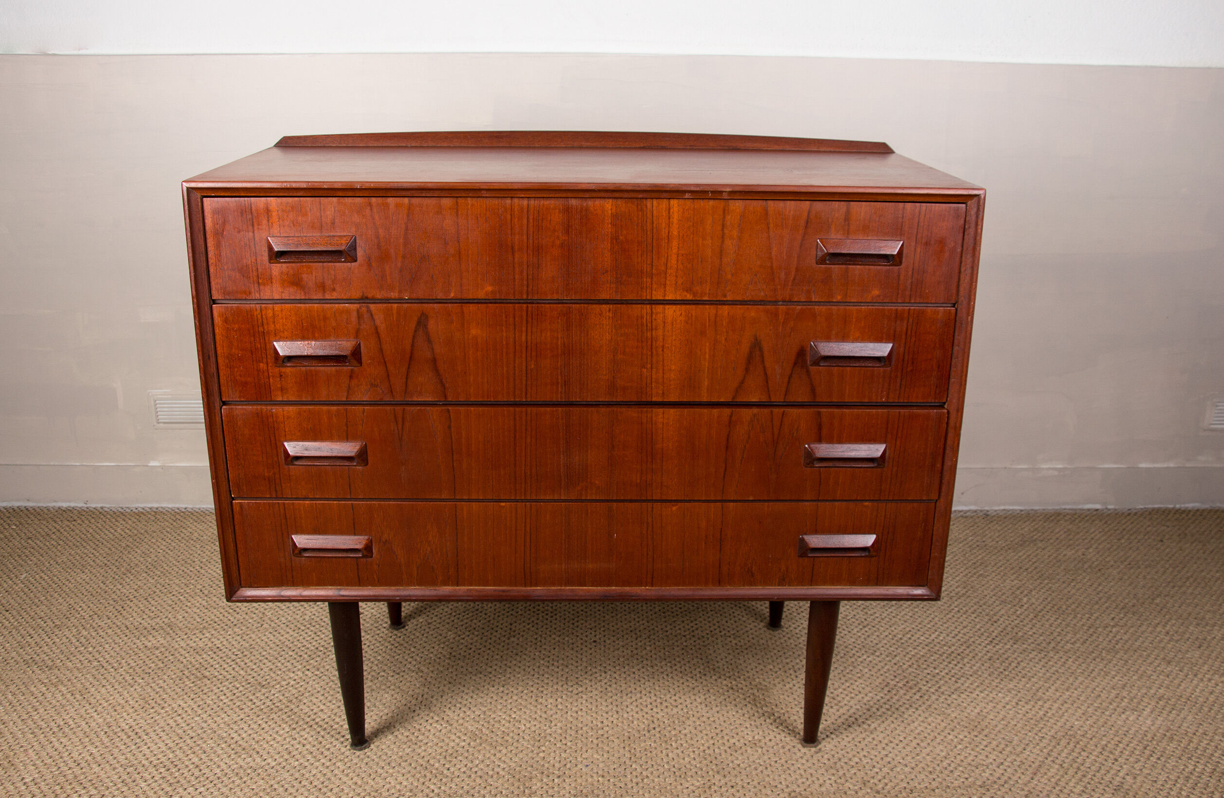 Danish teak chest of drawers by Borge Mogensen for Soborg Mobelfabrik 1960