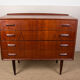 Danish teak chest of drawers by Borge Mogensen for Soborg Mobelfabrik 1960