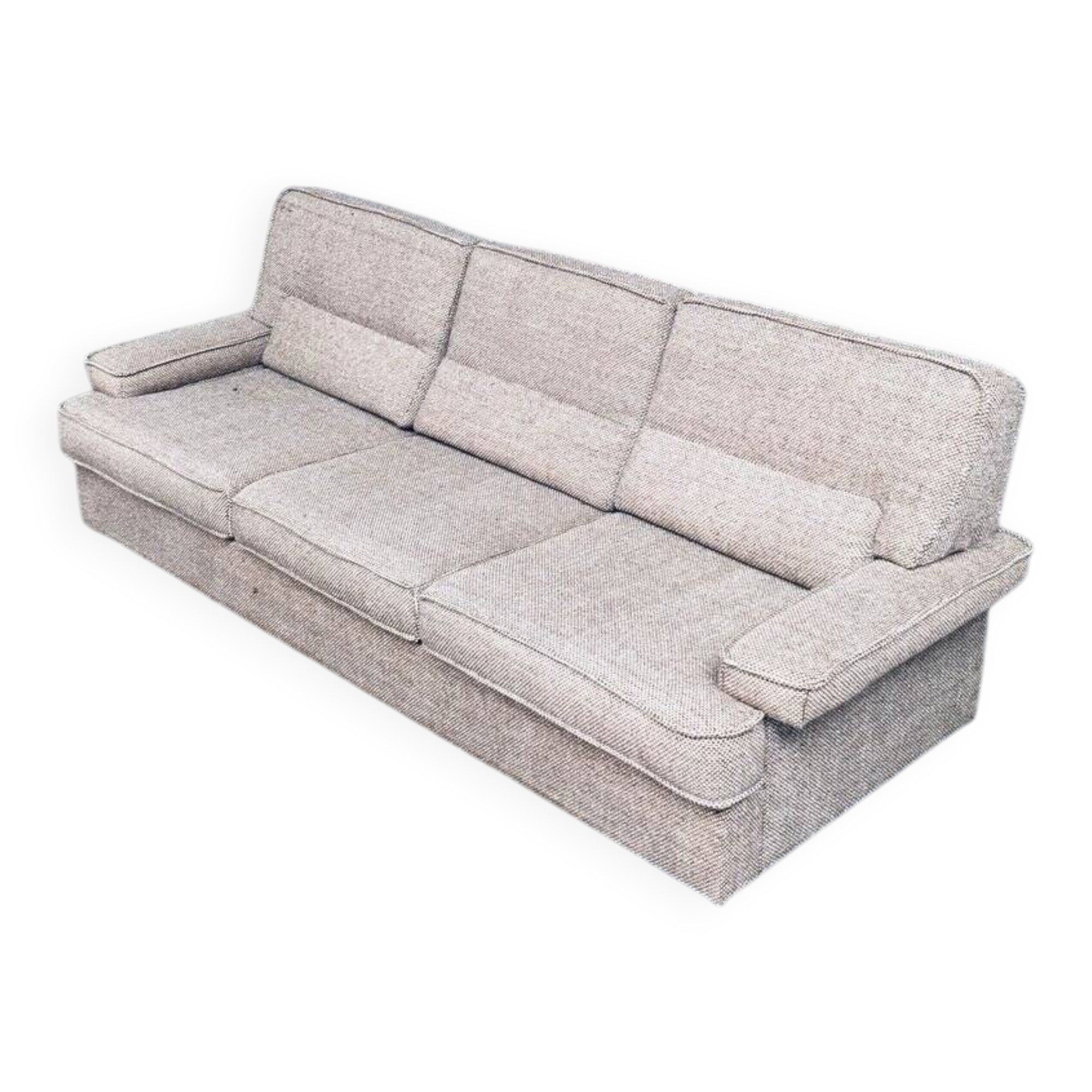 Mid-Century Modern Boucle 3 Seat Sofa, Italy, 1970s