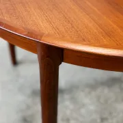 Teak dining table, Denmark, 1960s/70s, vintage, mid-century mode