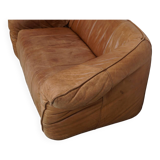 Cognac Leather Andes Sofa by Gerard van den Berg for Montis, 1970s