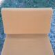 Vintage 50s armchair with black metal base and fabric seats