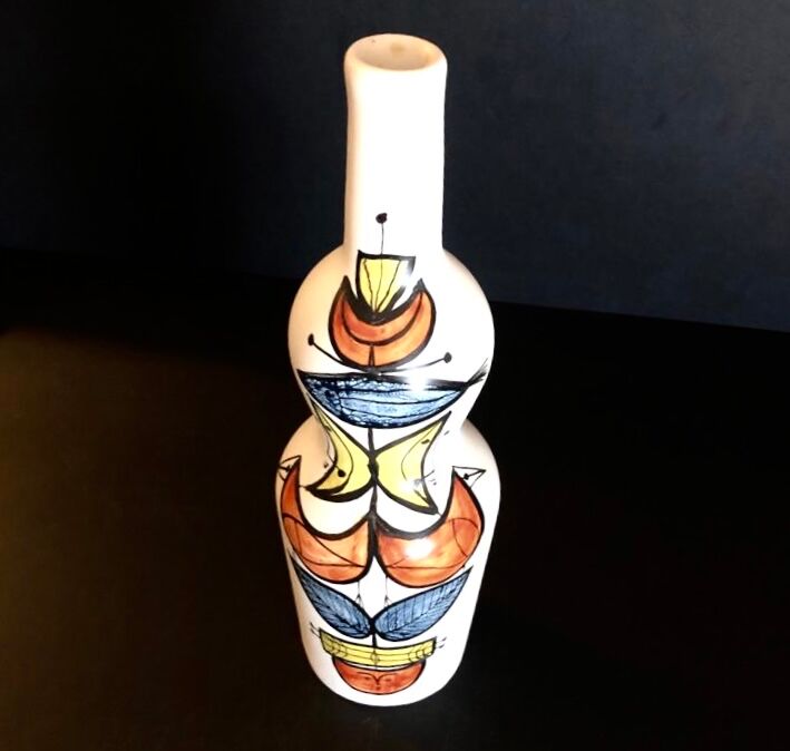 Large earthenware bottle by Roger Capron Vallauris