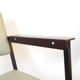 Set de 2 fauteuils en simili cuir vert menthe