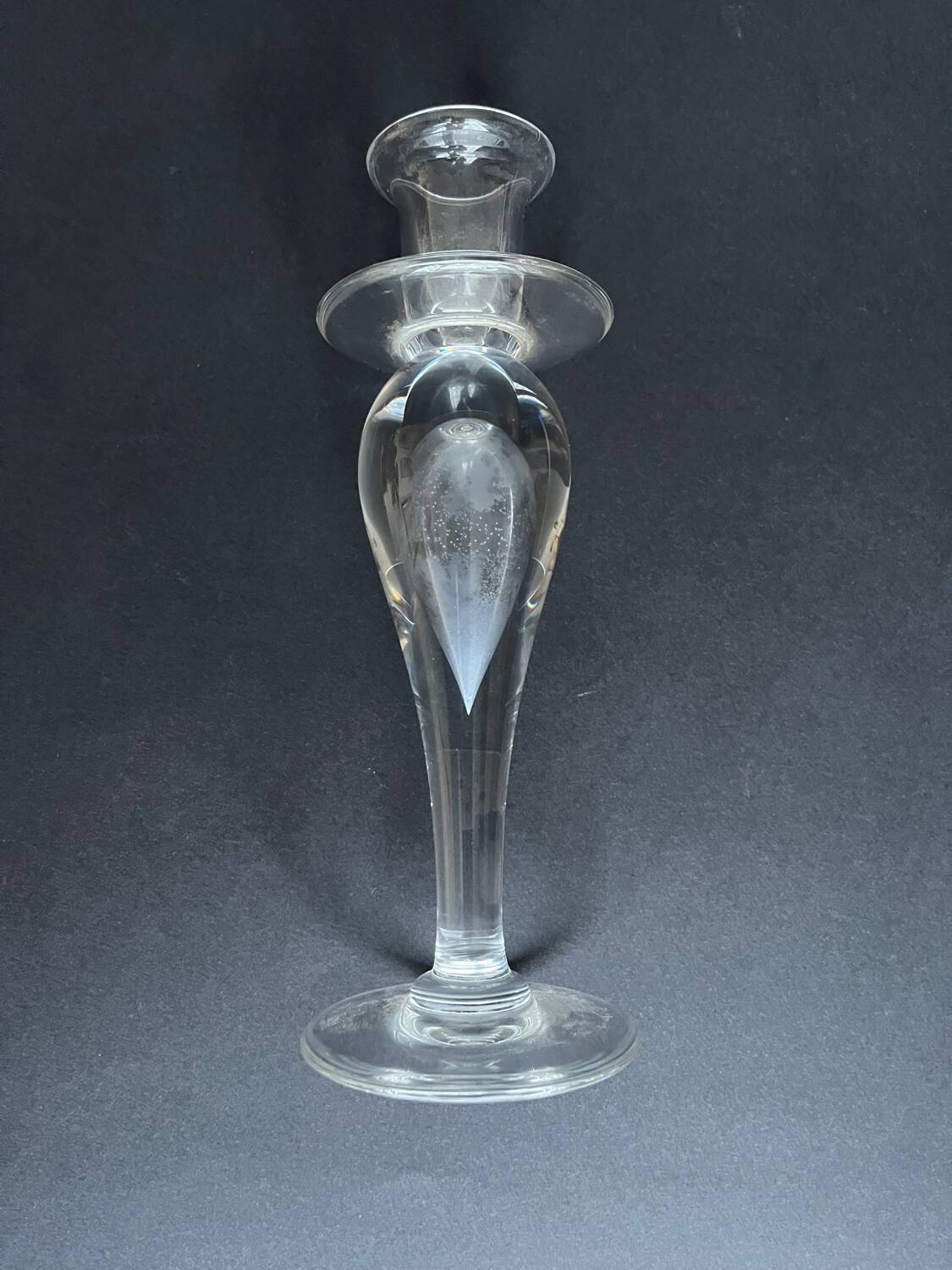 Crystal candlestick from Saint Louis