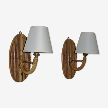 Pair of wall lamps 1950