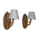 Pair of wall lamps 1950