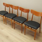4 chaises danoises, années 1970