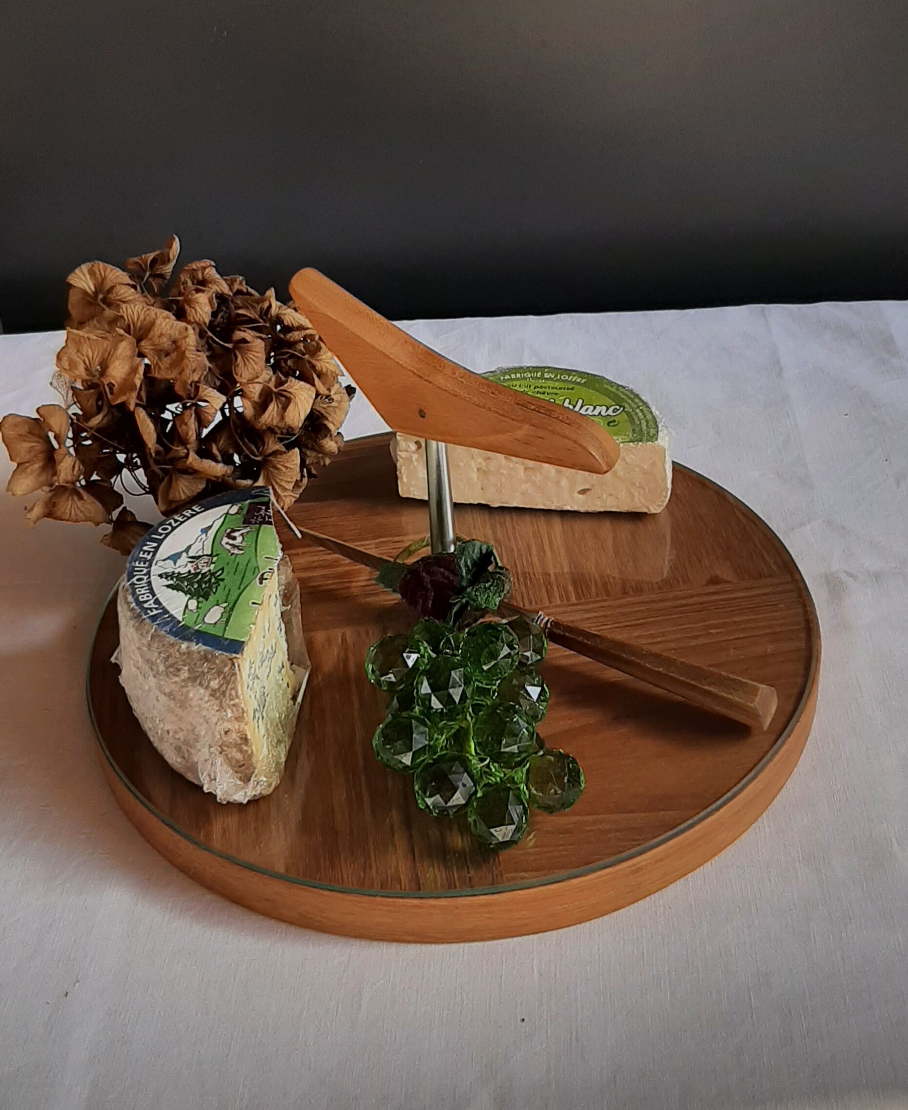 Teak cheese board