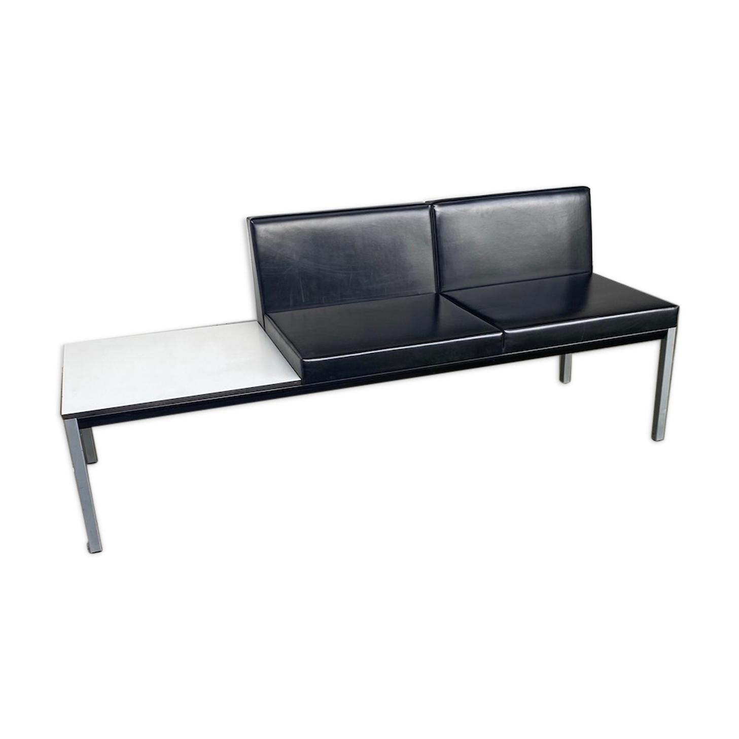Rare banquette avec Tablette - Friso Kramer pour Ahrend de Cirkel, 1969