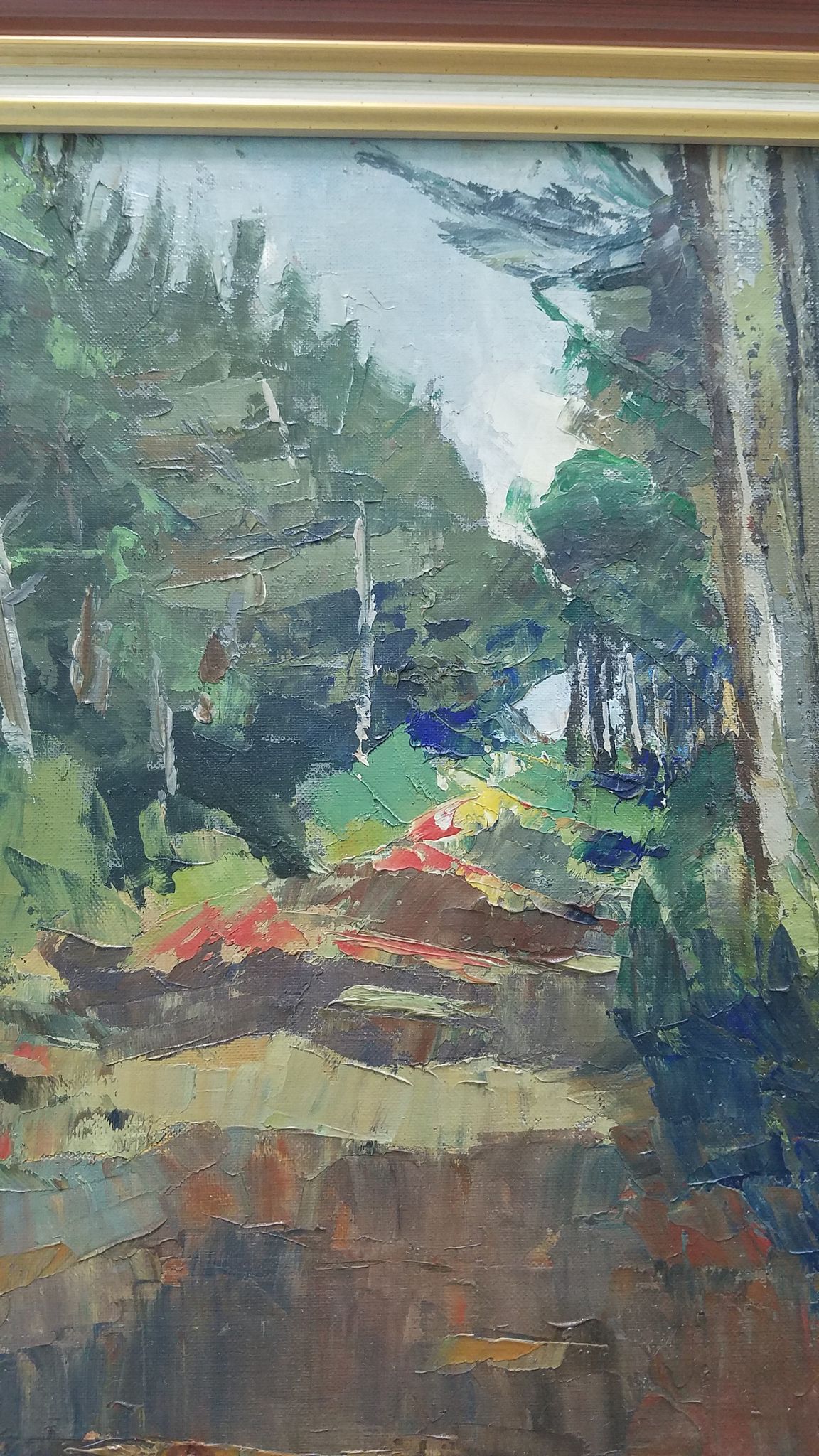 Oil painting on canvas