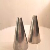 Salière poivrière conique Made in Denmark design années 70