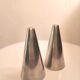Conical pepper salt shaker Made in Denmark design 70s