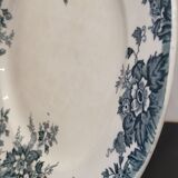 Old Moulin des loups dish Marie Louise iron earth model 29.5cm