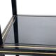 Console by Pierre Vandel, laqué metal, 1970