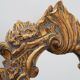 Petit miroir doré de style rococo, Italie, XXe siècle