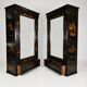 Pair of Chinoiserie Linen Cupboards / Wardrobes 19th Century
