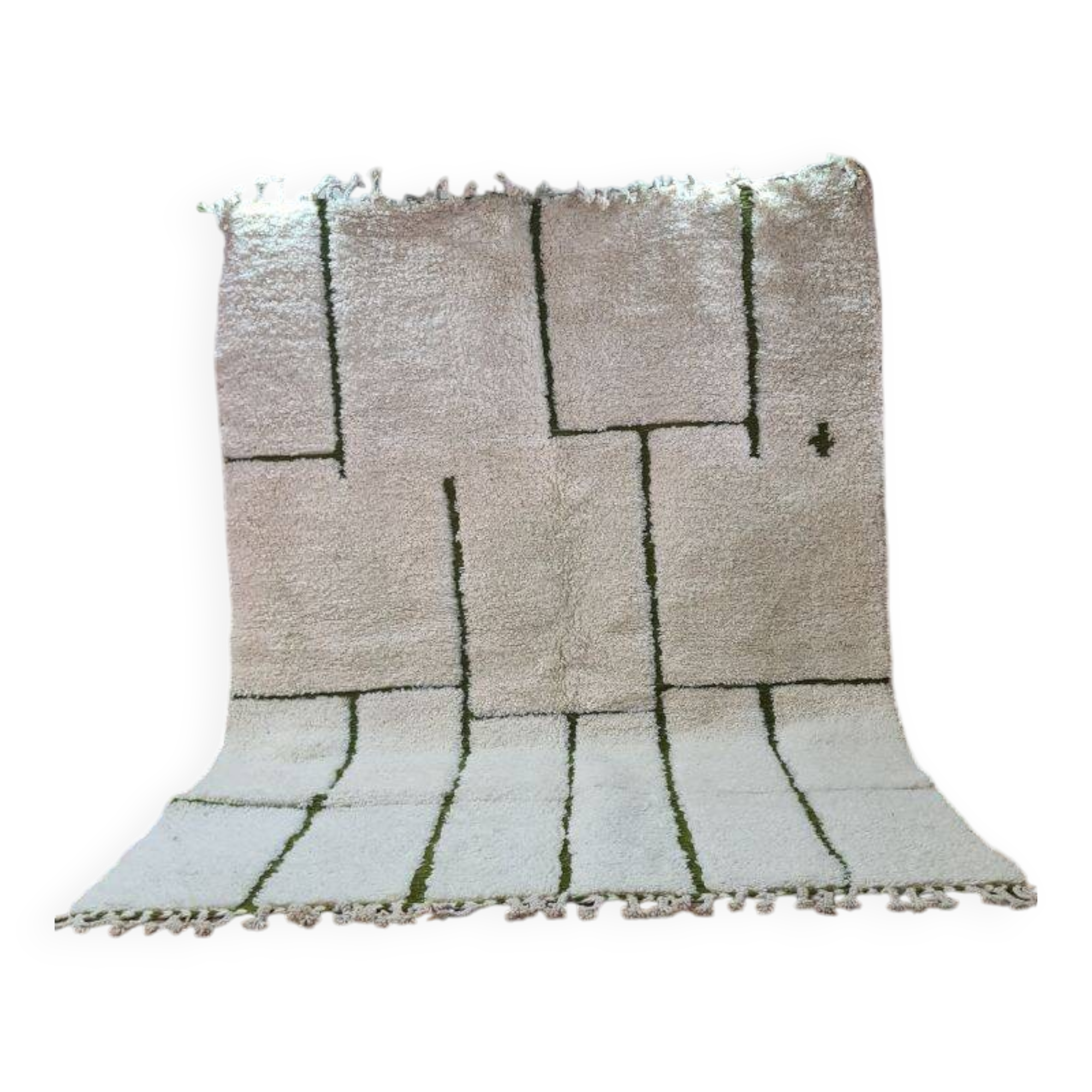 Handmade Berber wool rug 300X200 cm