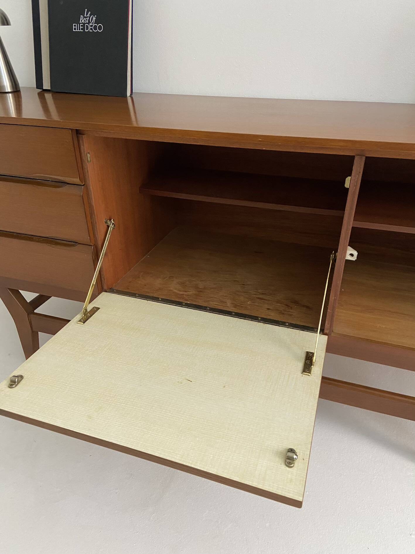 vintage teak sideboard