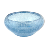 Bol en verre bleu pâle vintage
