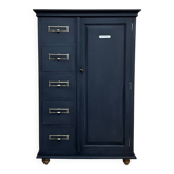 Craft furniture with drawers and cupboard