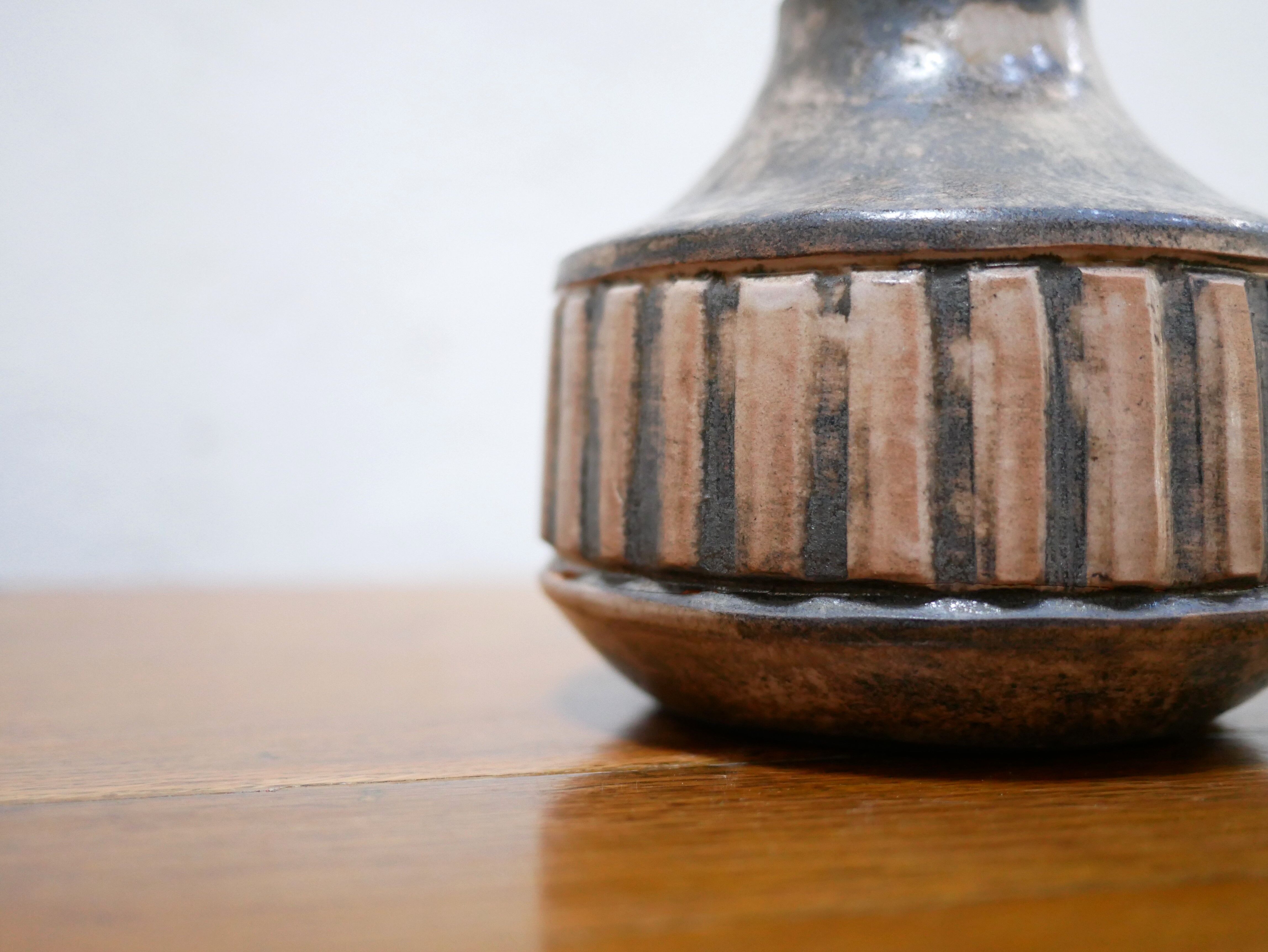 Vintage ceramic vase, Felix Ceram workshop, Vallauris