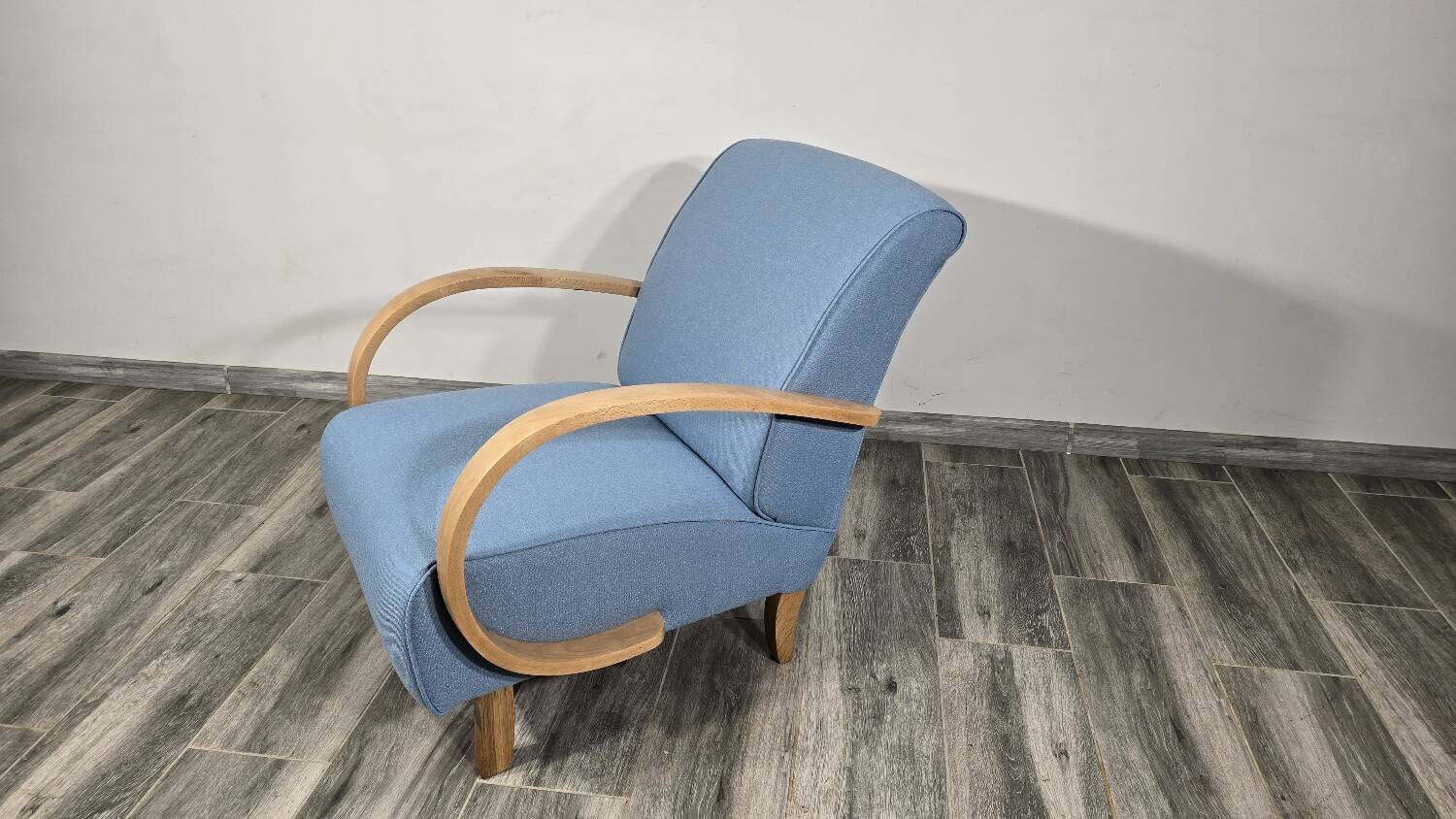 Art Deco Lounge Chair by Jindrich Halabala, 1940s