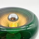 Lampe verte en verre de Murano, space age, 1970