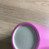 Pink ceramic vase