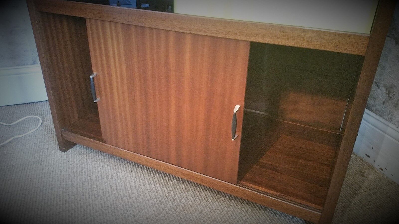 Vintage teak bookcase