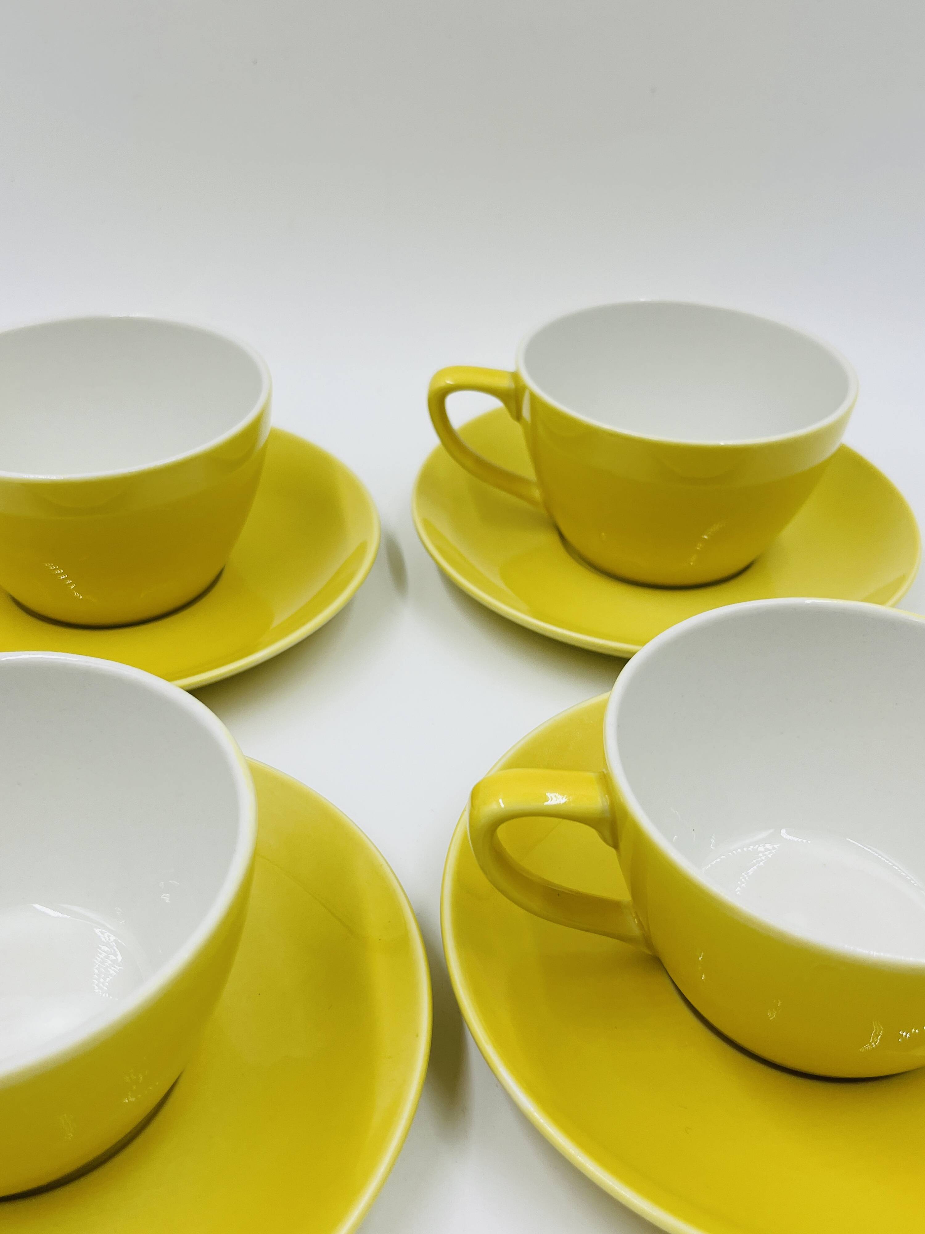 Set of 4 cups and saucers Villeroy & Boch