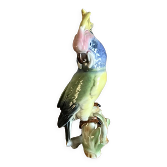 Parrot German Porcelain Decoration